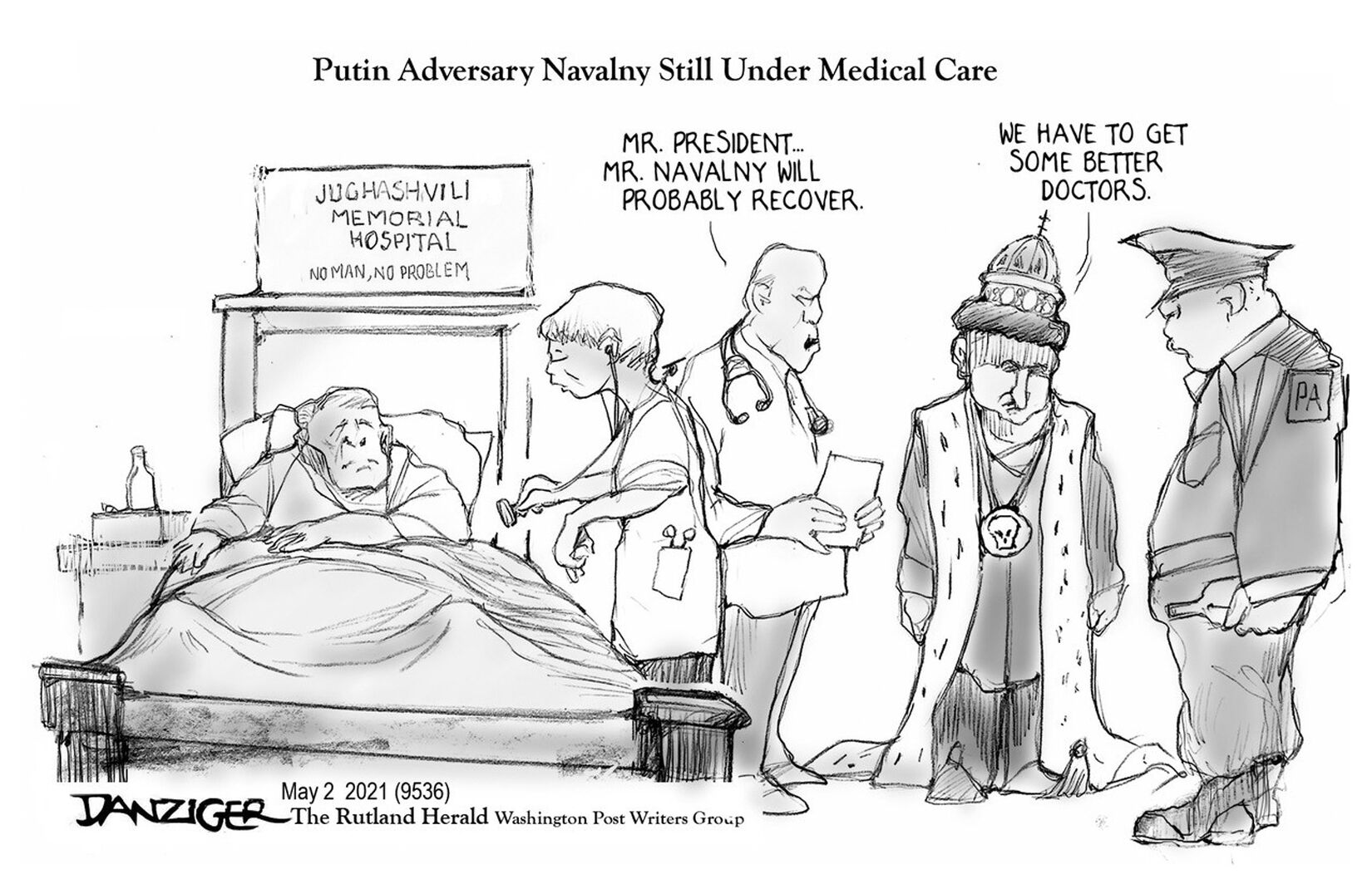 Jeff Danziger cartoon